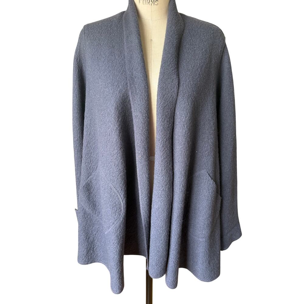 cut loose Wool Swing Coal in Slate Blue Size Small/ Medium Minimal Natural